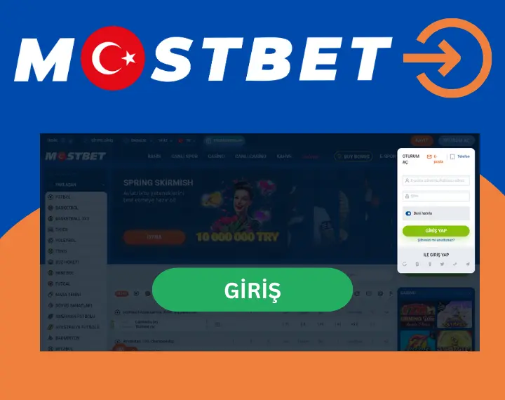 Mostbet TR Siteye girin